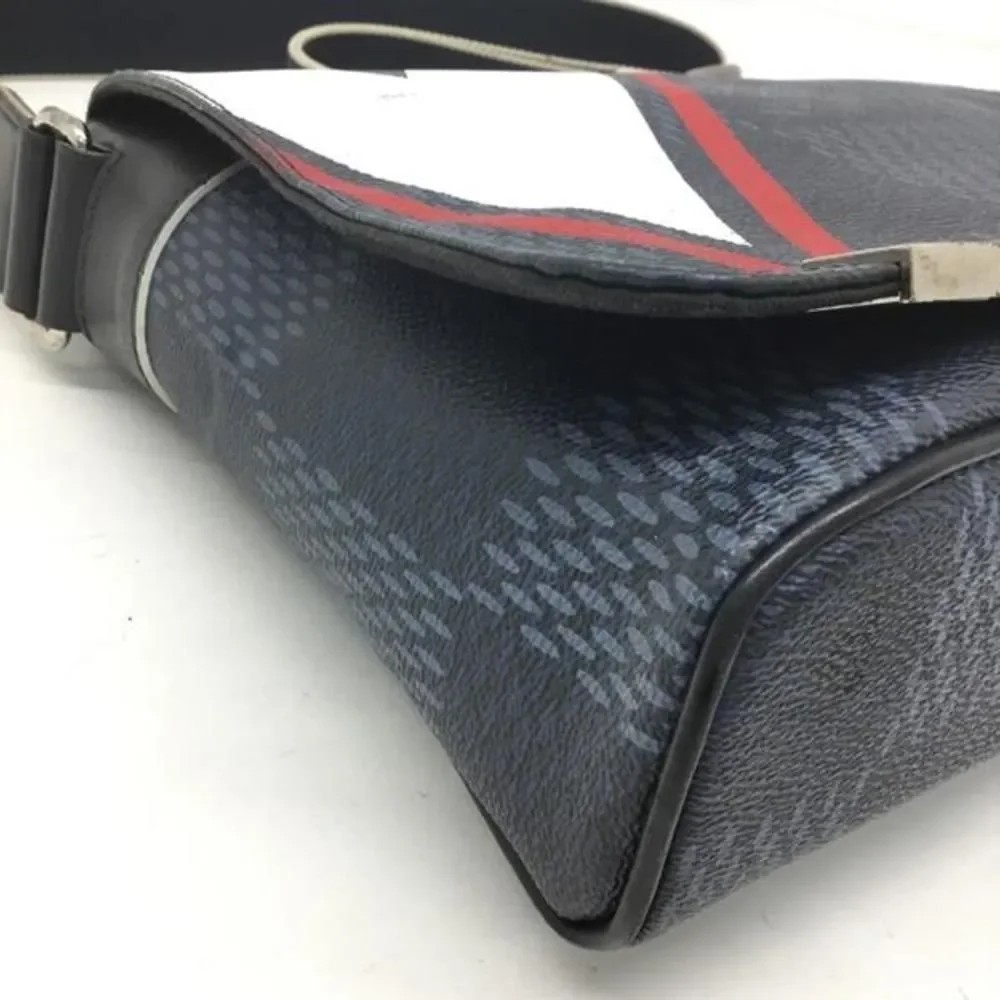 Louis Vuitton Messenger PM Damier Cobalt Shoulder Bag American Cup